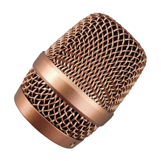 Wweixi Microphone Grille Replacement Ball Head Mesh Mesh 2 Head Ball Grill Microphone No.2