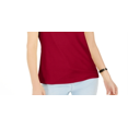 thumbnail image 3 of Karen Scott Women's Keyhole Hardware Tank Red Size X-Small, 3 of 3