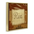 thumbnail image 4 of Stupell Industries Risa con Flores Tradicionales Typography and Symbols Painting Gold Floater Framed Art Print Wall Art, 25 x 25, 4 of 10