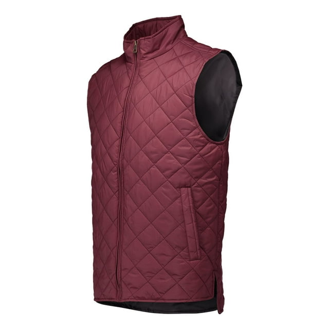 Weatherproof Gilet Matelassé Vintage pour Hommes avec Diamants 207359, L, Acajou Rouge