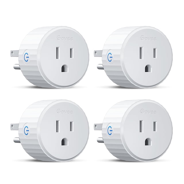 Govee Smart Plug, WiFi Plugs Work with Alexa & Google Assistant, Smart Outlet with Timer & Group Controller, WiFi Outlet