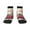 2 Black-1, variant on Merry Christmas 1 Pattern Quarter Crew Socks,Toe Seamed Ankle Socks,Cotton Cushioned Breathable Athletic Crew Sports Socks