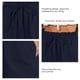 thumbnail image 3 of Pantalones cortos de mujer con cintura elástica, pantalones cortos con volantes, dobladillo enrollado con cordón, pantalones casuales, pantalones de verano de color puro, 3 of 5