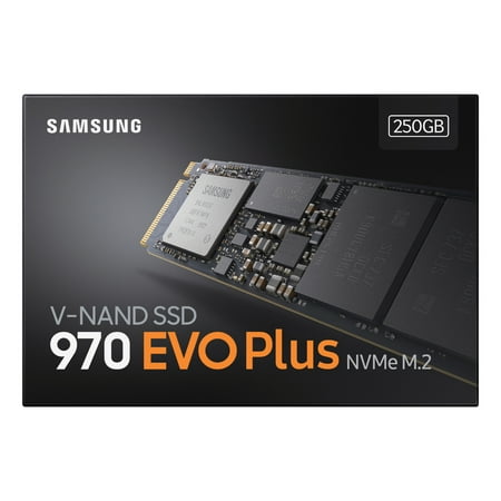 Samsung - 970 EVO Plus 250GB PCIe Gen 3 x4 NVMe Internal Solid State Drive with V-NAND Technology