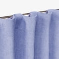 thumbnail image 3 of Mainstays Kids Spring Periwinkle Light Purple Solid Ribbed Corduroy Blackout Rod Pocket with Back Tabs Single Curtain Panel, Set of 1, 38" W x 84" L, 3 of 6