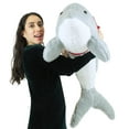 thumbnail image 3 of American Made Giant Stuffed Dolphin 46 Inch Soft Plush Made in USA, 3 of 8