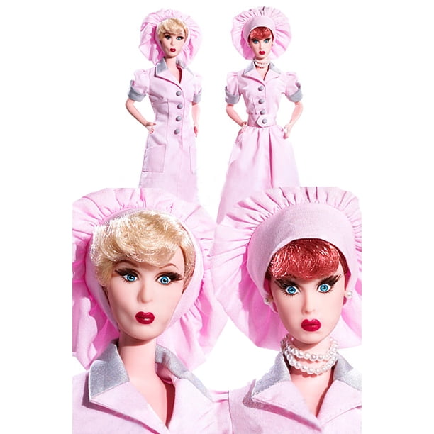 Barbie Lucy and Ethel Doll Giftset I Love Lucy in Job Switching - Walmart.com - Walmart.com
