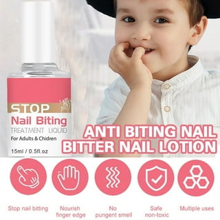 NIXXIT Nail Biting Treatment for Kids - Stop Thumb Sucking for Kids,  Toddlers, Children - No Bite Nail Polish Pen - Non Glossy - Bitter Taste -  Safe 