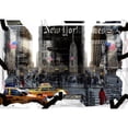 thumbnail image 3 of MN.FF 24x18 Black Modern Framed Museum Art Print Titled - Broadway Broadway Liberty, 3 of 5