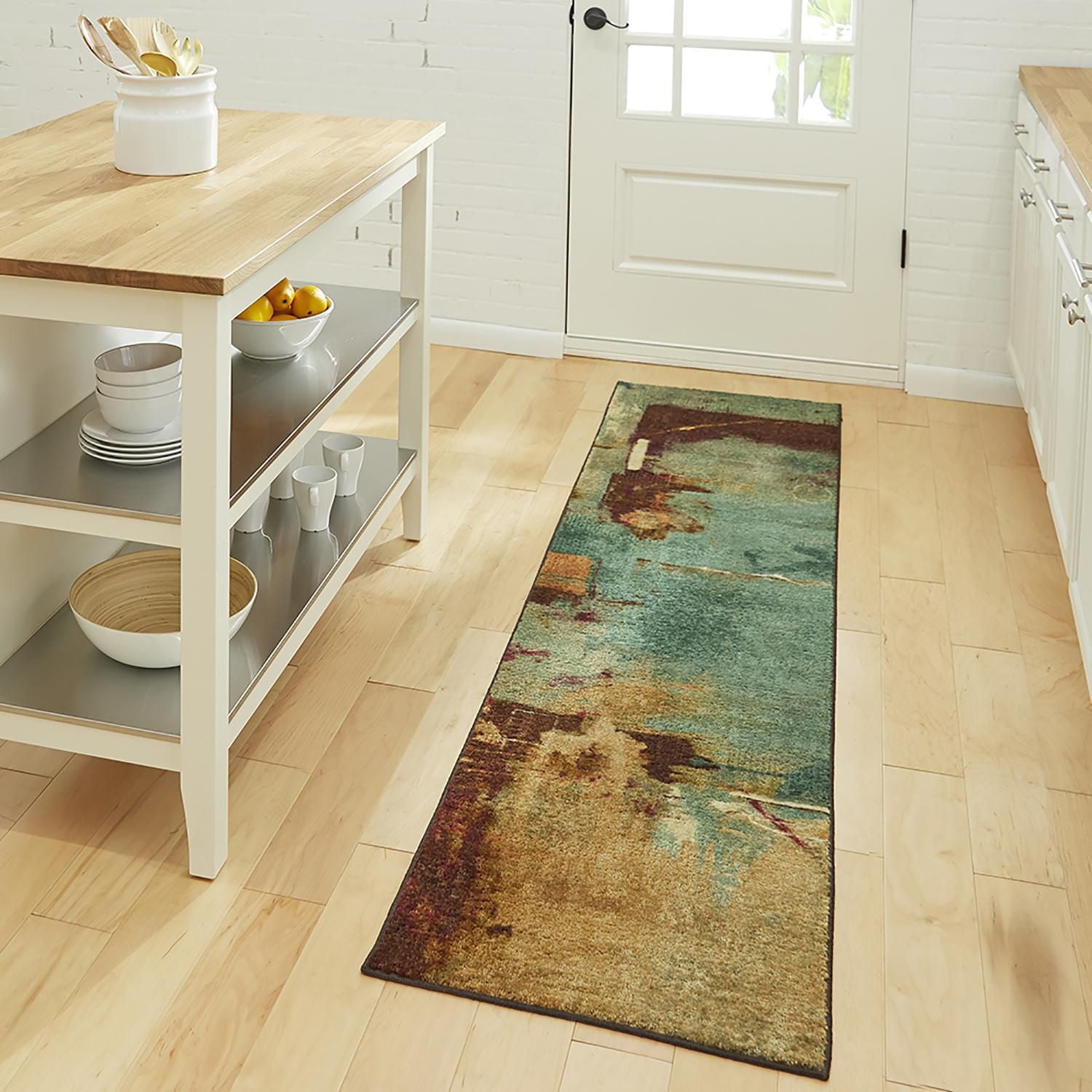Mohawk Home Aqua Fusion Nylon Area Rug