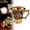 Multicolor, Gold, variant on Clearance Under $5 Retro Wine Glass Vintage Metal Goblet with Handle Home Bar Decor,1PC,Gold