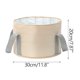 thumbnail image 3 of Cubo apilable para pies, bolsa de viaje portátil con aislamiento térmico para pies, a prueba de fugas, para baño de pies, lavabo para piernas para el hogar, bolsa de baño plegable, 3 of 3