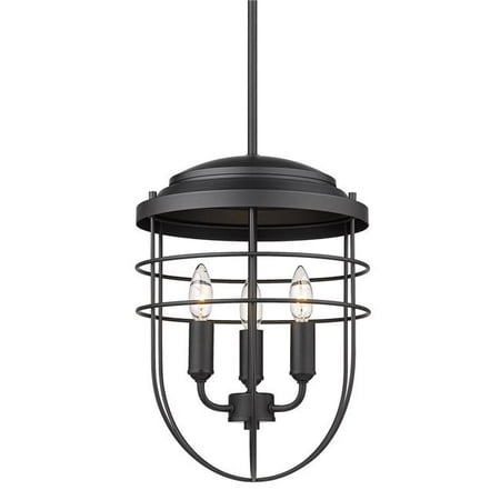 Golden Lighting 9808 3p Blk Seaport 3 Light Pendant Black Com - Golden Lighting 3 Light Pendant Golden Lighting 9808 3p Blk Seaport 3 Light Pendant Black Com - Golden Lighting 3 Light Pendant