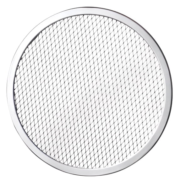 Aluminum Alloy Pizza Pan, 4-Inch Small Pizza Screen for Oven Baking, High-Temperature Non-Deform, Rapid Heating, Easy to Clean for Versatile Kitchen Use