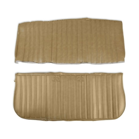 Brothers Trucks 05-303 Seat Upholstery Full Pleat Vinyl - Tan
