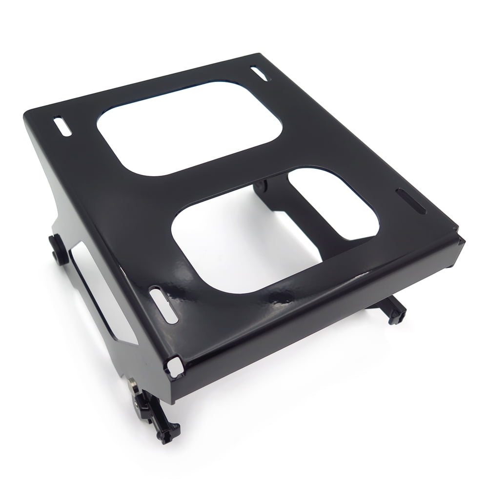 HTTMT Black Holdfast Detachable Tour Pak Luggage Rack Compatible