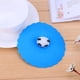 thumbnail image 1 of Tapa de copa de silicona de 10 cm de diámetro Tapa de copa de aislamiento térmico a prueba de fugas (Azul) Ehuebsd Libre de BPA, 1 of 6