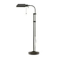 thumbnail image 6 of Metal Rectangular Floor Lamp with Adjustable Pole, Dark Bronze- Saltoro Sherpi, 6 of 6