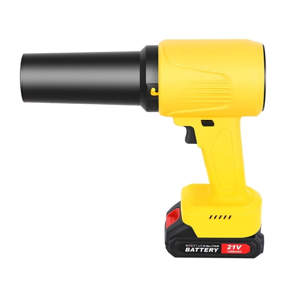 Limorve 2‑in‑1 21V Brushless Leaf Blower & Vacuum Cleaner 650W, Stepless Speed Handheld Cordless Blower With 2 Batteries & Fast Charger for Yard Patio Garage Vehicle Dust Leaf Light‑Snow Cleaning