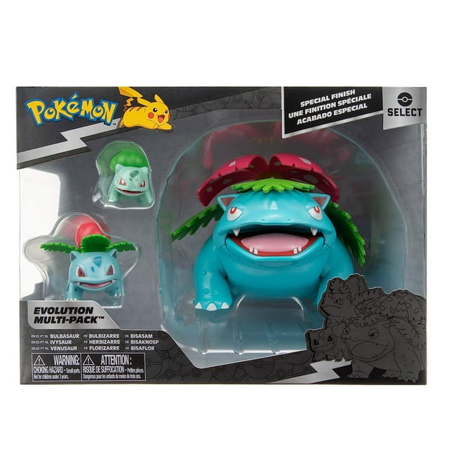 Pokemon Bulbasaur + Ivysaur + Venusaur Pokémon NA