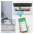 thumbnail image 7 of Tuya Single Phase Energy Meter 6 In 1 AC Electric Din Rail Smart Kwh Power Consumption Meters Wattmeter Voltmeter Ammeter ,Easy to Install, 7 of 7