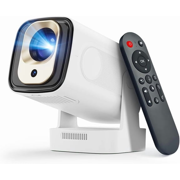 [Auto Focus] Magcubic Mini Projector, Native 1080P & 8K Support, 330 ANSI Brightness with Voice Control, WiFi 6 & BT 5.4, Portable Outdoor Movie Projector HY310