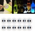 thumbnail image 2 of Posavasos LED, Paquete de 24 Posavasos con Luz, Luces LED para , Discos de Posavasos con Pegatinas LED Que Se Iluminan para la con Luz de Flash, 2 of 5
