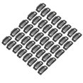 thumbnail image 4 of Clip, Replacement Accessory 40pcs  Snap Clip  For Hairstylist For Home Black, 4 of 8