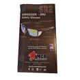 thumbnail image 6 of Pair MCR SAFETY Swagger SR218BZ Black Safety Glasses Blue Diamond Mirror Polariz, 6 of 6