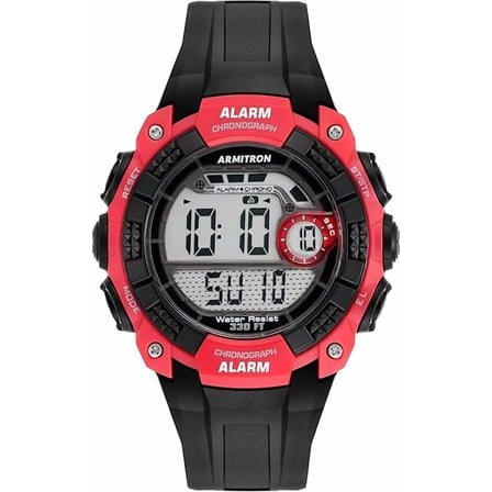 Armitron Sport Resin Digital Chronograph Mens Watch