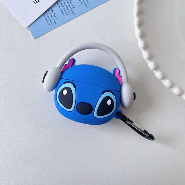 Étui en Silicone Dessin Animé 3D Mignon pour Airpods Pro2, Housse de Protection pour Écouteurs Sans Fil pour Airpods 1 2 3 Pro, Sacs pour Écouteurs 3 pour Airpods Pro Pro2