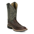 thumbnail image 2 of Justin Boots Mens Trainor 11 Inch Square Toe Cowboy  Mid Calf Boots, 2 of 5
