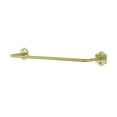 thumbnail image 3 of Brusque 12" Towel Bar in Brushed Gold, 3 of 4