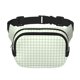 thumbnail image 1 of Balery Green Checkboard Mochila Cinturón para Mujeres y Hombres, Bolsa de Cintura Impermeable de Doble Capa con Correa, 1 of 9