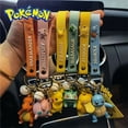 thumbnail image 2 of Figura de acción de Pokémon genuina, llavero de Pikachu, llavero de coche de Pokémon, modelo colgante Squirtle Psyduck, juguetes, muñeca, regalo para niños y niñas, 2 of 4