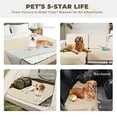 thumbnail image 4 of Sanmadrola 100% Double-Sided Waterproof Dog Bed Cover Pet Blanket Sofa Couch Furniture Protector for Kids Children Dog Cat, Light Pink 82''x82'', 4 of 7