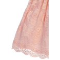 thumbnail image 4 of Flower Girl Dress Curly V-Neck Rose Embroidery AllOver for Little Girl Blush 8 JKS.2066, 4 of 4