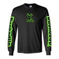 thumbnail image 3 of Youth Long Sleeve BuckedUp® Black with Green Logo, 3 of 3