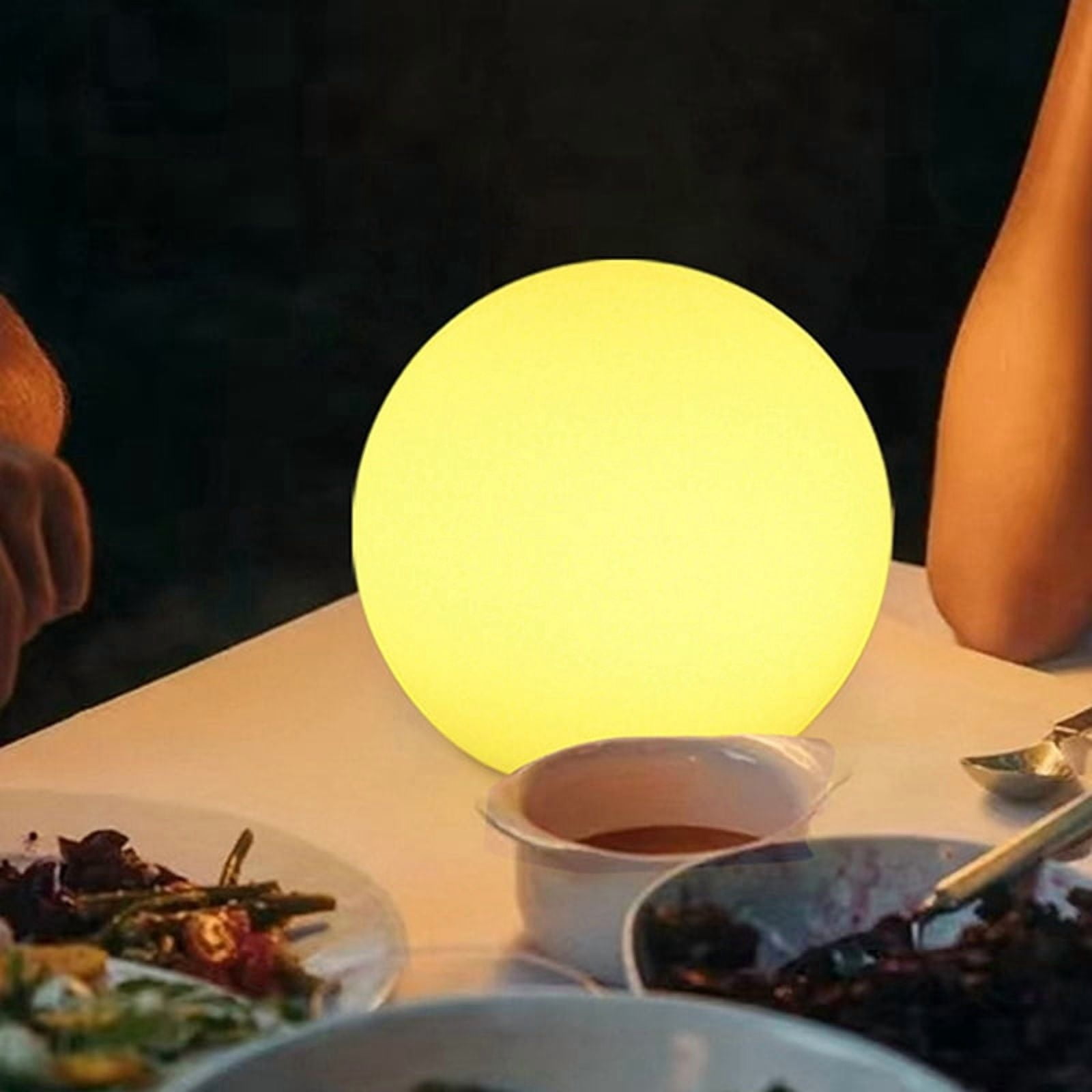 Spherical Moon Atmosphere Night Light Waterproof LED Garden Ball Light Landscape Light Lighting Lawn Light 20x20cm
