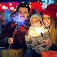 thumbnail image 5 of Moclever 480 LEDs Solar Powered Starburst Stake Fairy Lights, 4Pcs IP65 Waterproof Solar Powered Firework Lamp for Lawn Garden Outdoor Wedding Decor, Colorful, 5 of 12
