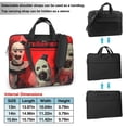 thumbnail image 2 of Terrifier Laptop Carrying Case 13 Inch Laptop Bag Computer Protective Case Shoulder Strap Carrying Briefcase Messenger Bag, 2 of 9