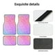 thumbnail image 4 of Balery Colorful Glitters Juego de 4 Alfombrillas para Auto, Revestimientos de Caucho Resistente, Diseño Antideslizante, 4 of 7