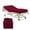 Burgundy, variant on Pack of 3 Hospital Bed Fitted Sheets 36X84 Inch, 400 Thread Count 100% Egyptian Cotton, Royal-Blue Solid with 6 Inch Deep , Soft Sheets with Elastic All Around for Home & Hospital Care Beds