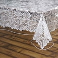 thumbnail image 5 of 60X108" Clear Plastic Vinyl Tablecloth Waterproof Wipeable Protector Cover For Tables Indoor Outdoor Party Decorations, 5 of 5