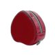 thumbnail image 1 of travel jewelry box organizer heart shaped for rings necklaces, 1 of 4