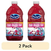 (2 pack) Ocean Spray® Cran x Dragon Fruit™ Juice Drink, 60 Fl Oz Bottle
