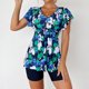 thumbnail image 4 of Elegante traje de baño informal con estampado de vendaje de cuerpo partido conservador para mujer OAVQHLG3B Store lin121212, 4 of 4