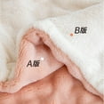 thumbnail image 4 of Taibuwu Cozy Thick Fuzzy Faux Rabbit Fur Throw Blanket, Double Sided Luxury Comfy Cute Furry Bubble Blanket for Winter, Plush Warm Shaggy Fluffy Small Blankets for Sofa Bed(50"*60"), 4 of 10