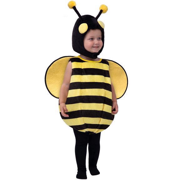 Joyfy Halloween Baby Bumble Bee Costume, Toddler Bumble Bee Costume Animals Costume for Infant Halloween Dress Up Party Cosplay 0-4 Years