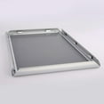 thumbnail image 6 of M&T Displays 17x22 Snap Poster Frame Silver Aluminum Photo Picture Document Certificate Sign Holder, 6 of 7